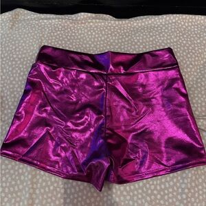 Pink booty shorts